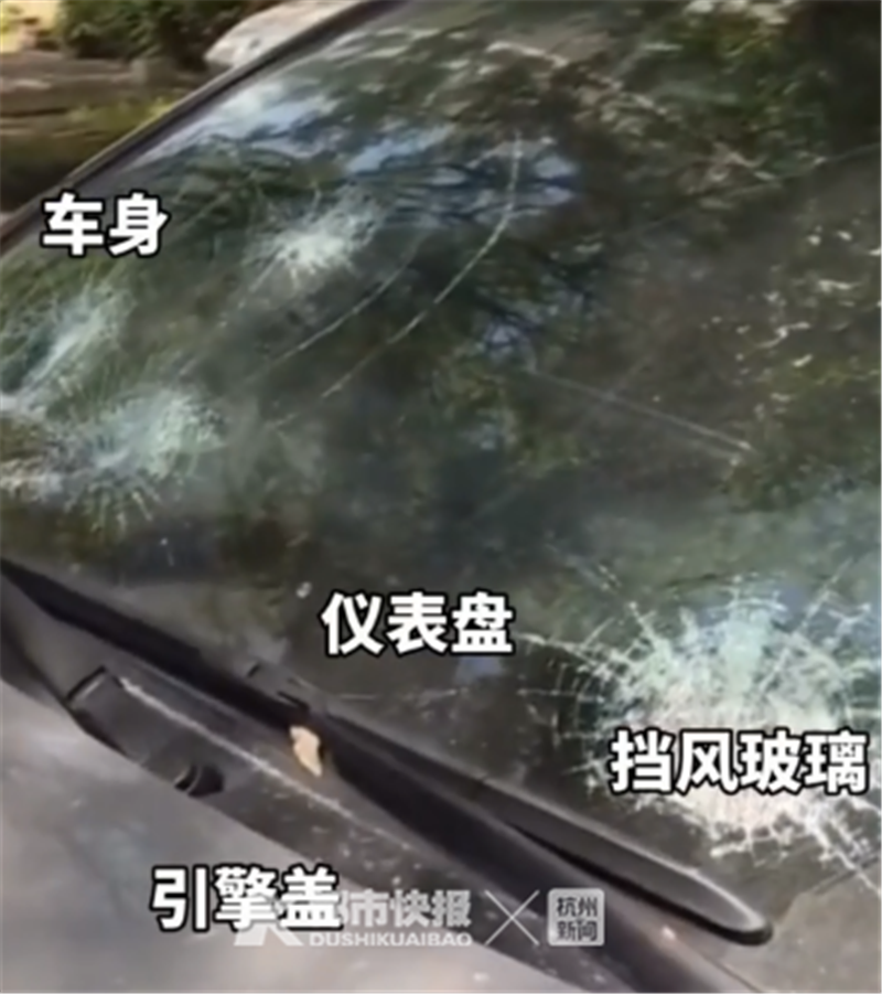 监控视频:母亲血压高到260,救护车却被堵,业主怒砸邻居车!邻居很委屈