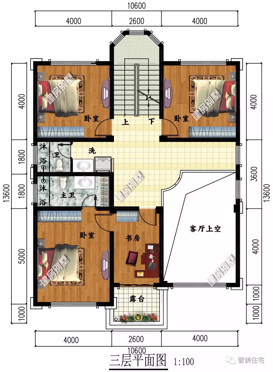 两栋宽10-11米间的四层别墅，第二栋带商铺，居住赚钱两不误
