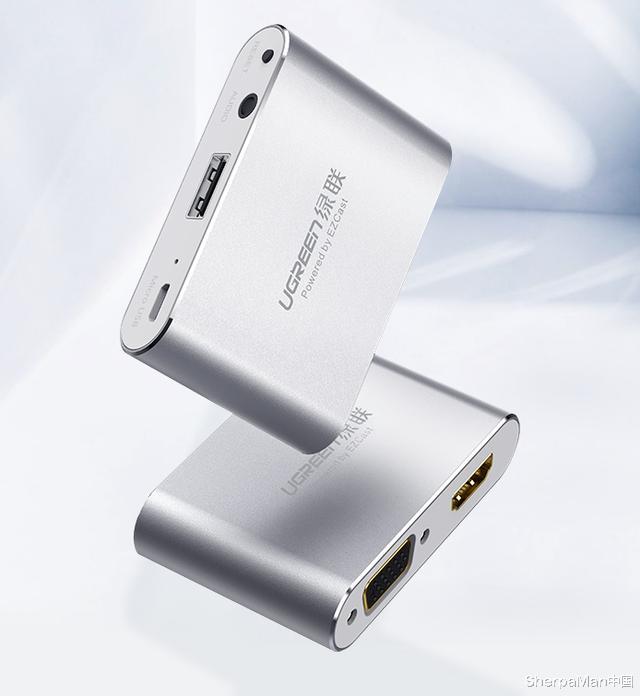 「」手机投屏到电视！用它一步解决，帮你省下电视会员费！