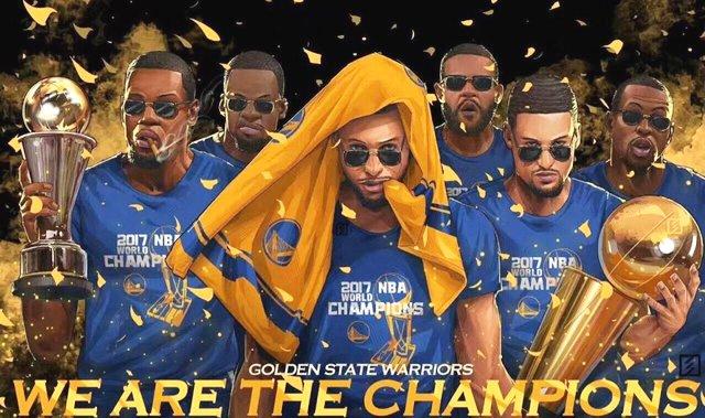 『勇士队』历史含金量最足的5个总冠军：15勇士仅垫底，10湖人第3，榜首无悬念！