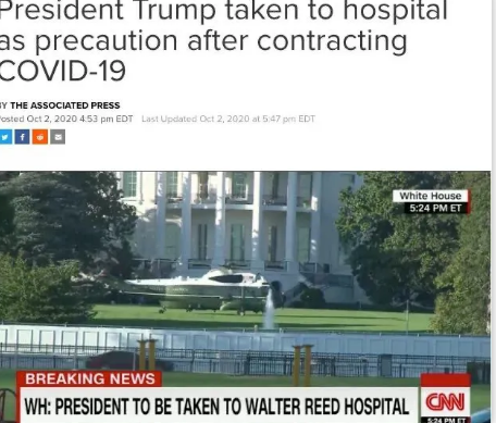 特朗普|特朗普呼吸困难，澳卫生厅长发文嘲讽，大批美国人欲移民澳洲