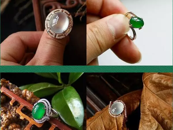 翡翠|100种翡翠戒指款式！美轮美奂，建议收藏