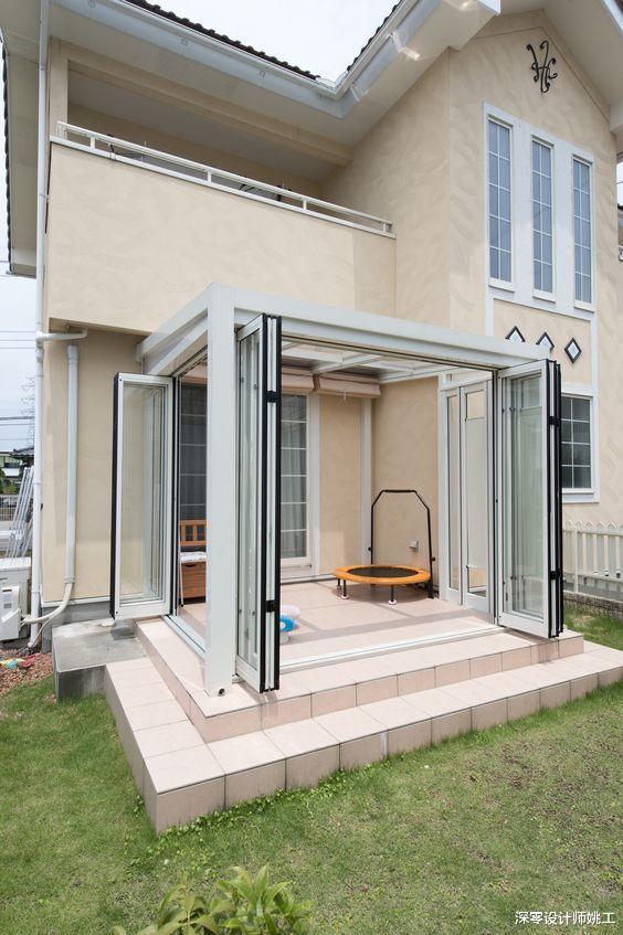 |有一说一，日本入户抬高30公分就是比咱有远见，白得一大阳光房