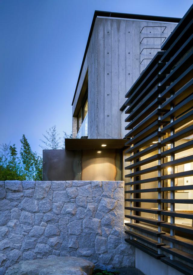 「」晒晒清水模回廊别墅设计，一般设计师建不出这效果吧！我先收藏了