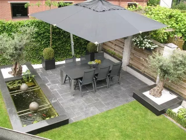 |庭院改造攻略：16个现代“花园庭院”设计，真想把每个都搬回家