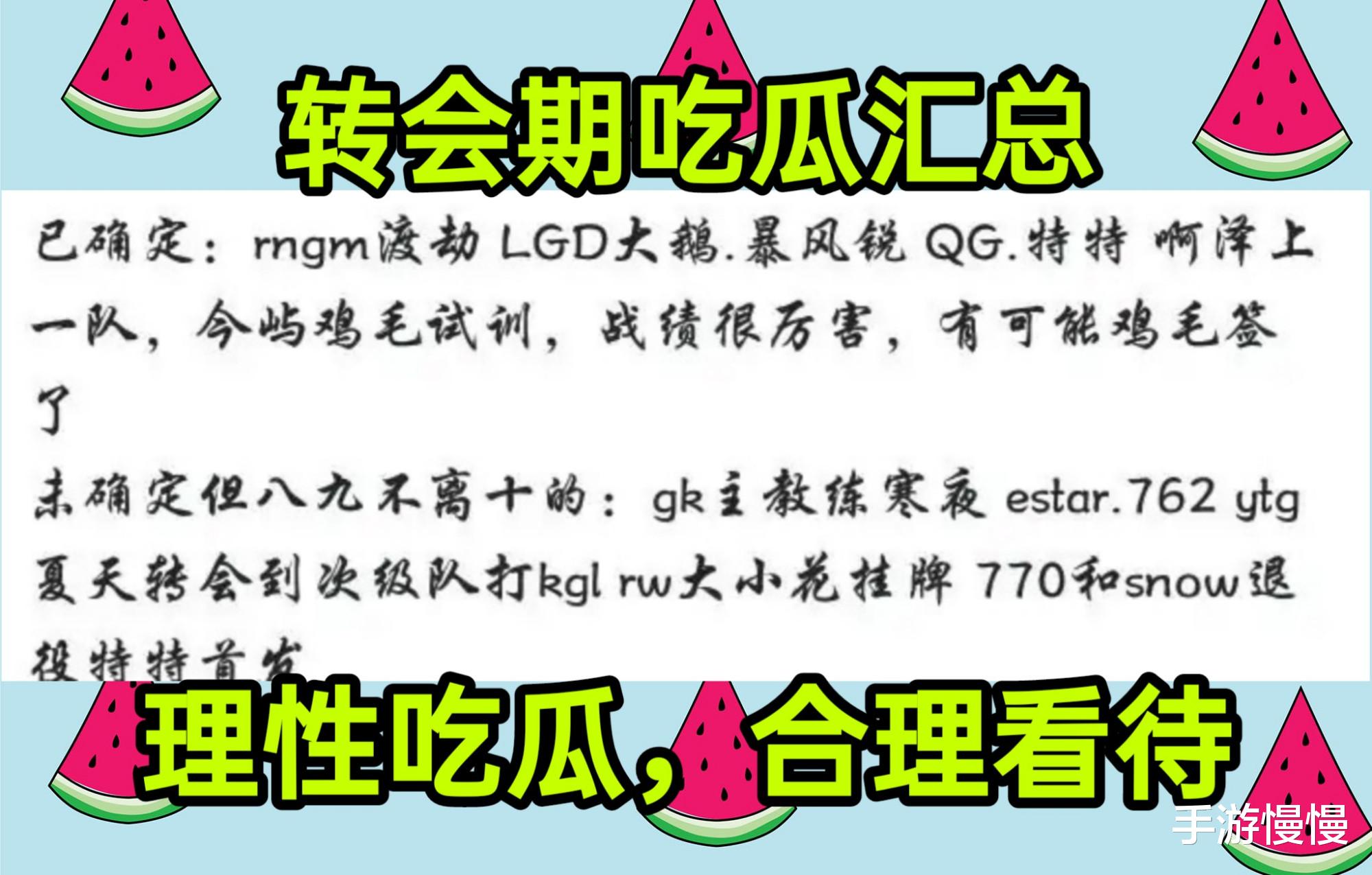世界冠军|AG今屿挂牌，啊泽上一队竞争6.6，QG野辅有变，RNGM再度换血