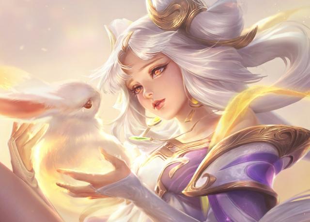 [打野]王者荣耀：中路嫦娥有多强？前期T0强度英雄，根本不怕上官婉儿