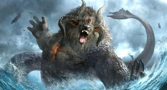 蚩尤▲上古神话中龙族的实力很弱?看看这三条神龙,最弱的一条力斩蚩尤