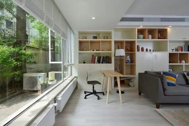 【】98平新房，装修漂亮极了，一进门把人迷住了，客厅最与众不同了