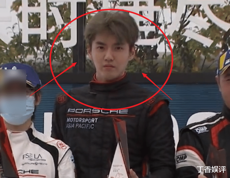 吴亦凡|吴亦凡参加赛车比赛，失去瘦身滤镜后，才懂什么是“一胖毁所有”