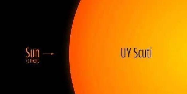 「恒星」宇宙最大的恒星，可装下50亿个太阳，光速绕一圈，都需七个小时！