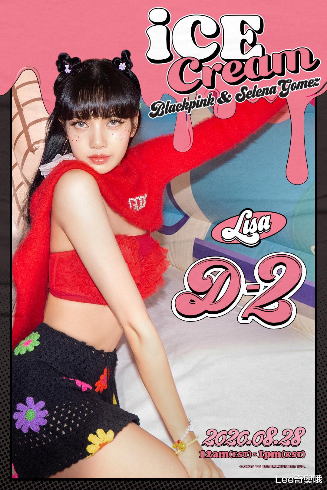 ice cream|BLACKPINK联手赛琳娜强势新单《Ice Cream》先睹为快 好听