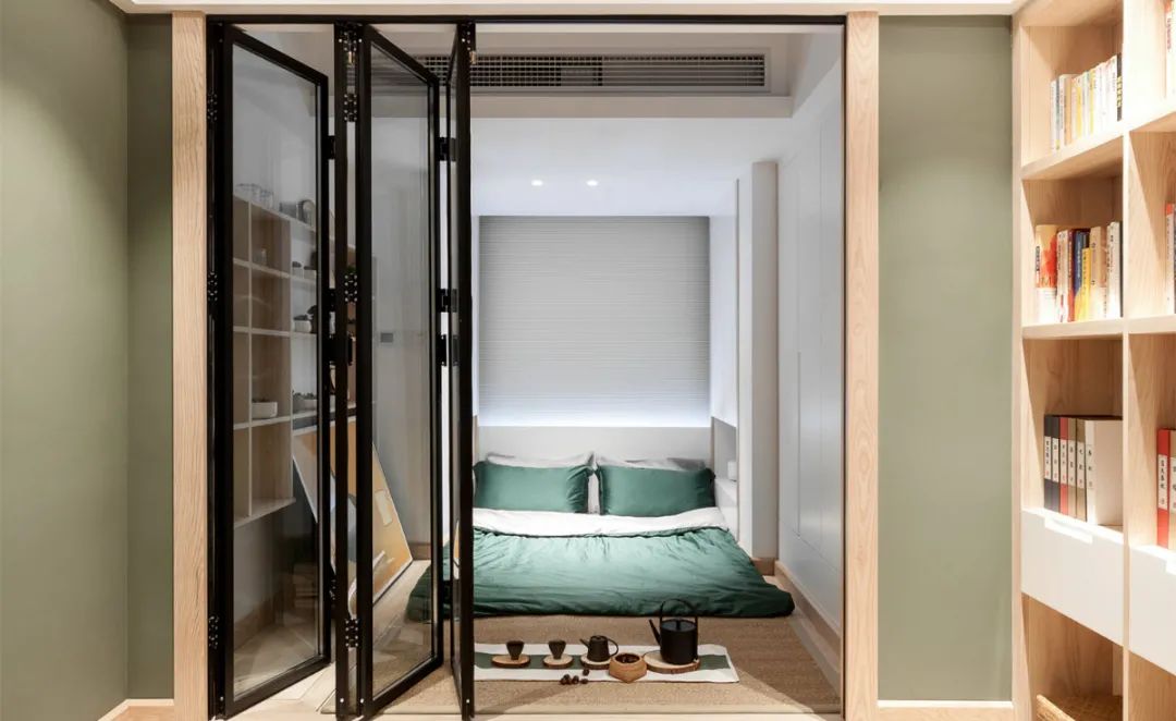 |一家三口的紧凑小蜗居，50㎡硬挤成两房，小户型也能过得很幸福