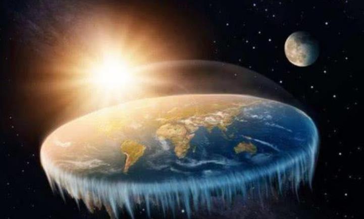 「」有人问，地球是圆的还是方的？距离地球100英里的地方拍到的就是答案