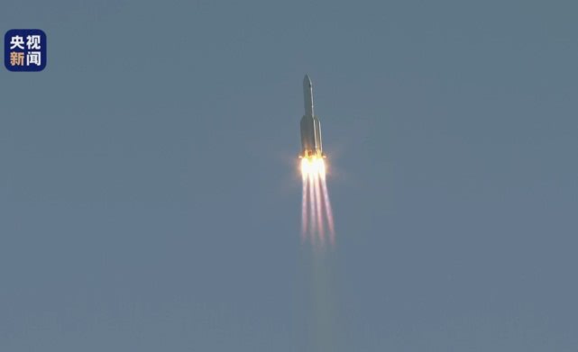 #运载火箭#撕裂空气声响彻云霄!长征5B运载火箭首发成功,载荷体顺利入轨