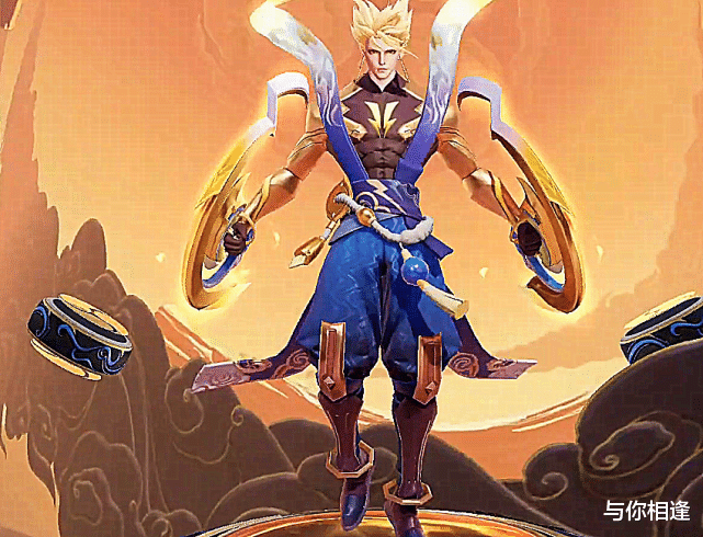 韩信|韩信新皮肤曝光?技能特效超酷炫,远超鼠年限定飞衡