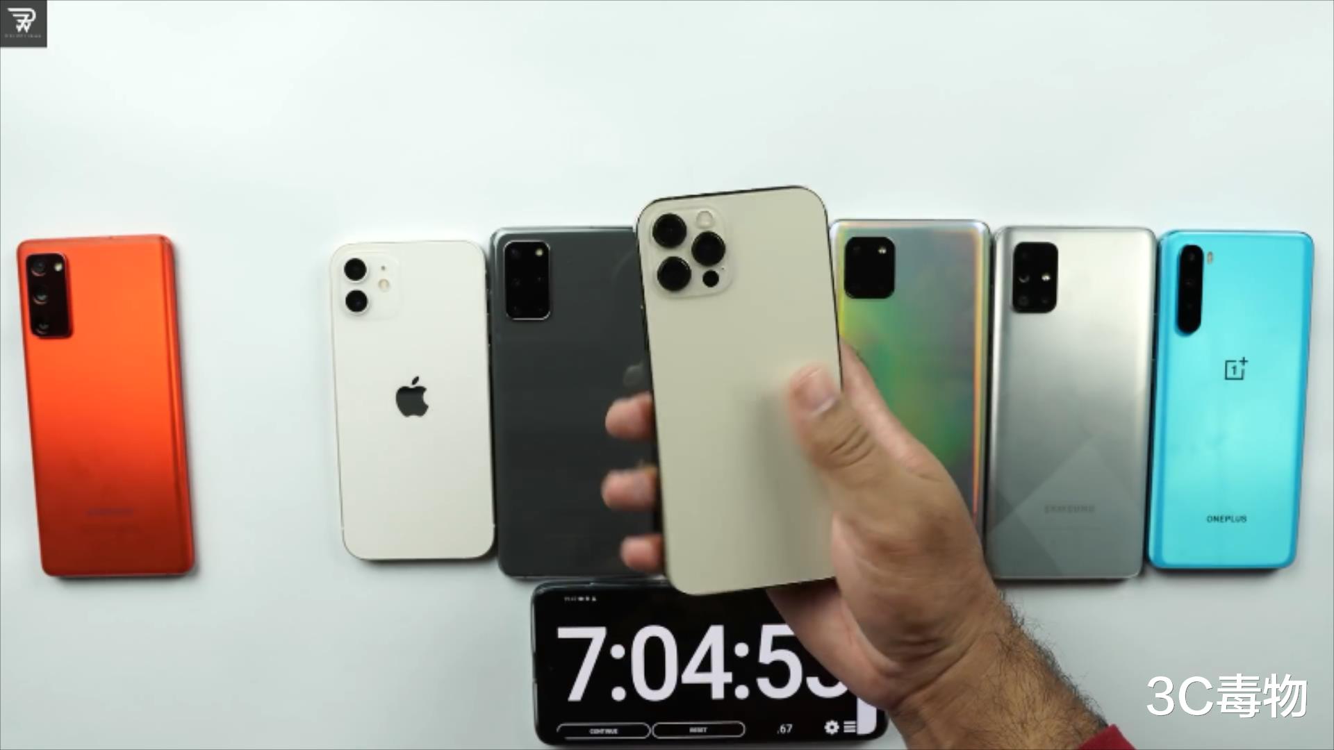 iphone12|8手机续航测试：iPhone12Pro垫底iPhone12第6，第一是它？