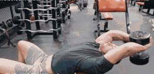 胸肌|8个用哑铃虐胸的动作，每周练2次，坚持6周，胸肌想不大都难！