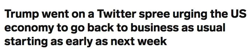 股市:单日新增确诊全球最高!特朗普心急的却是“复产”:美国不是为停产而建的