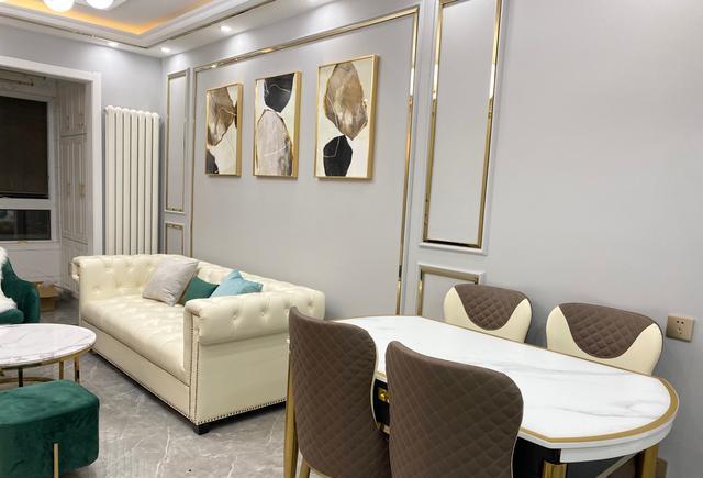 「北欧」105平北欧轻奢三居室，三个月花了20万搞定硬装，全屋基本靠网购