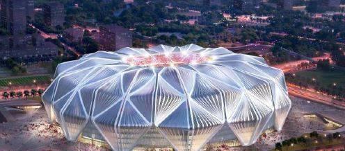 广州恒大■媒体人热议恒大新球场“莲冠”：建专业球场恒大开了个好头
