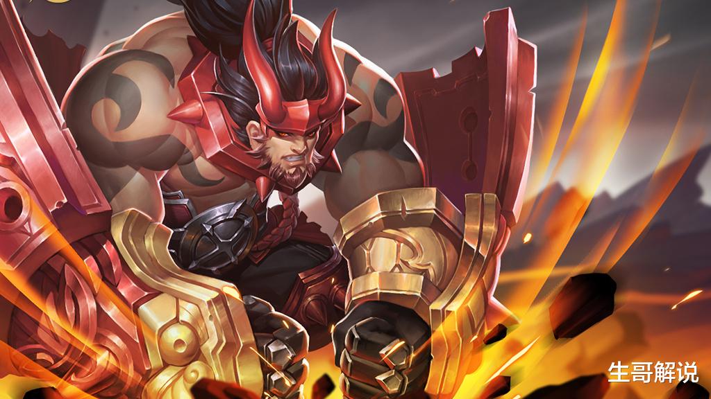 「廉颇」王者荣耀:“破斧流”廉颇火了,站撸轻松1打3,铭文出装是关键!