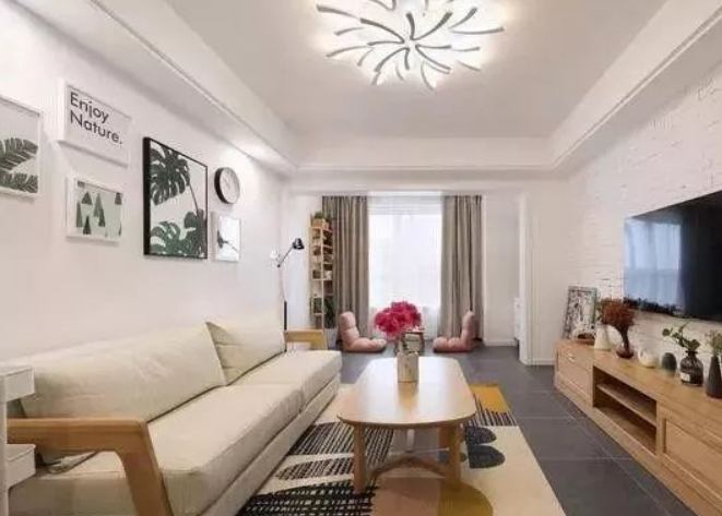 「」晒晒96平新家,装修5个月花费9万元,玄关太喜欢,厨房更满意