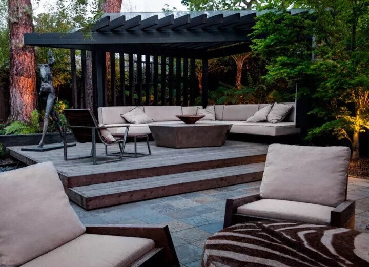 |15个庭院“花园廊架”设计，这真是一个廊架美了整个院子