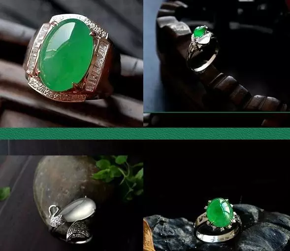 翡翠|100种翡翠戒指款式！美轮美奂，建议收藏
