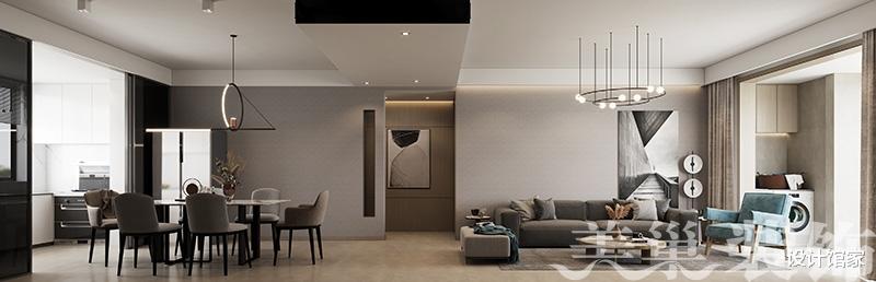 二线城市|生活在二线城市,拒绝智能家居,一家三口住135平现代简约风