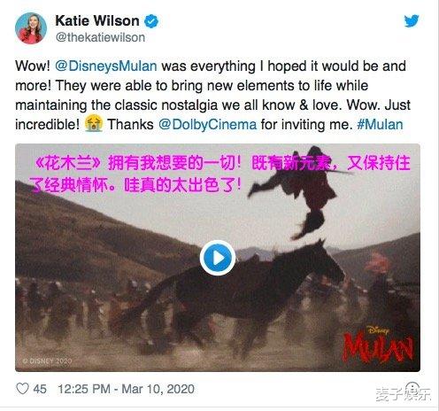 迪士尼:《花木兰》世界首映口碑炸裂!外媒评价曝光,堪称迪士尼真人最佳?