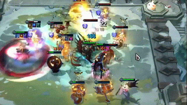 火炮|云顶之弈S4，夜影劫强势吃鸡！无尽法爆三刀必杀流，潜行躲伤害