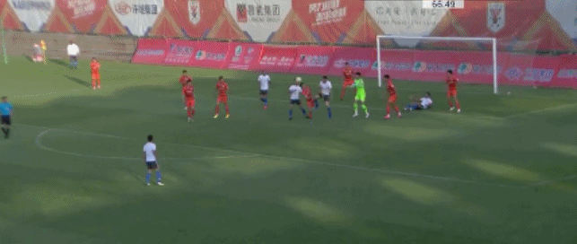 山东鲁能▲热身赛鲁能3比0中超新军，吴兴涵传射建功，99新星破门+造乌龙