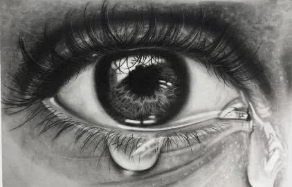 科学家@人类的眼泪是什么样子?科学家将它放大后来看,再也不敢流泪了