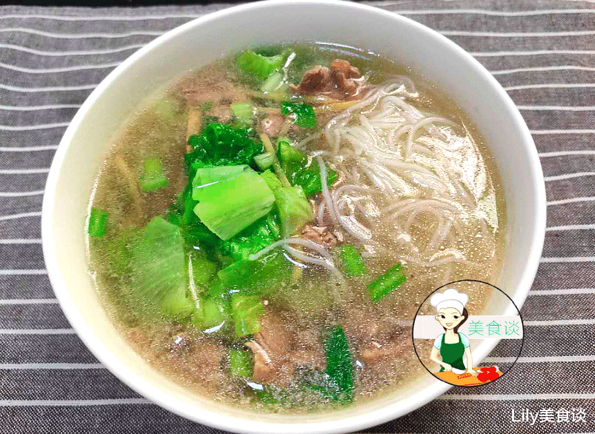 牛肉|秋天就馋这碗粉，有菜有肉，鲜香爽滑，补充能量，一整天精神饱满