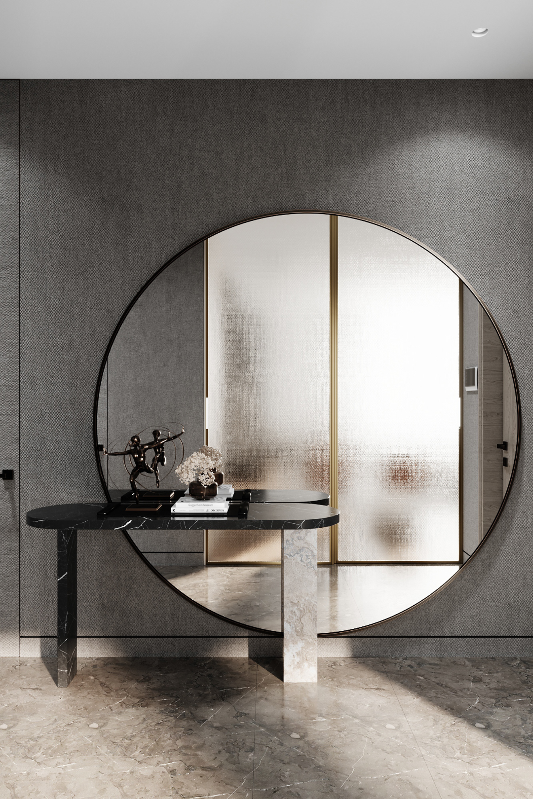 设计师|大理石全屋定制，专属你的高级灰