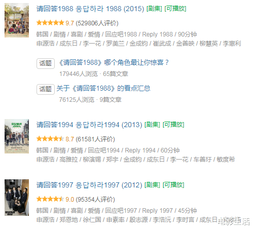 「豆瓣」大结局收视飙到14%，豆瓣保持9.4分，年度十佳韩剧，它可以预定了