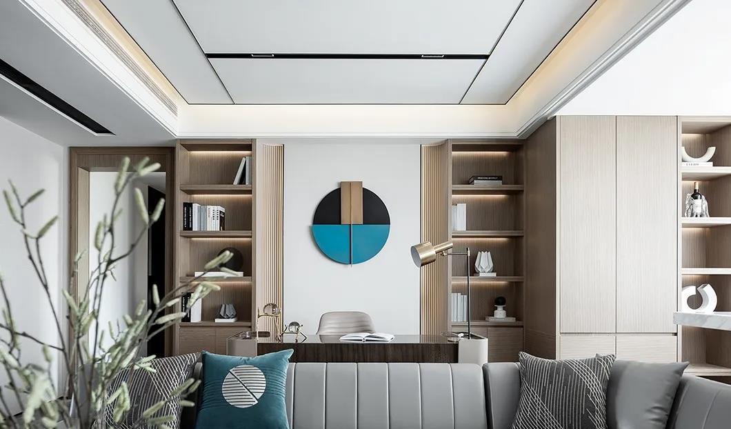 『购房置业』130平的现代风，干净又整洁，知性又优雅，太美了！等买房照着装