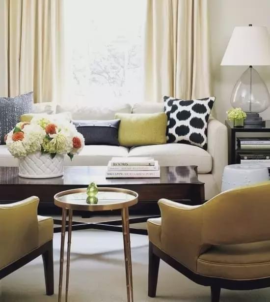 |沙发与窗帘色系的绝妙搭配！教你打造超高颜值客厅