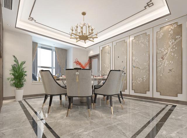 |从未见过这么温文尔雅装修，看完她家254平中式风，算是长见识了