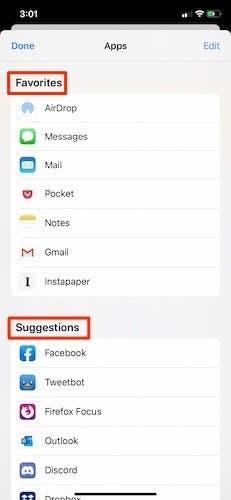 |如何在iOS上自定义共享表