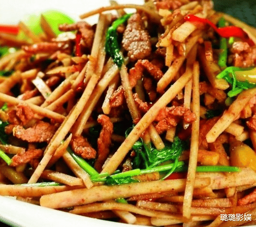 牛肉|香糕炒牛肉丝的做法