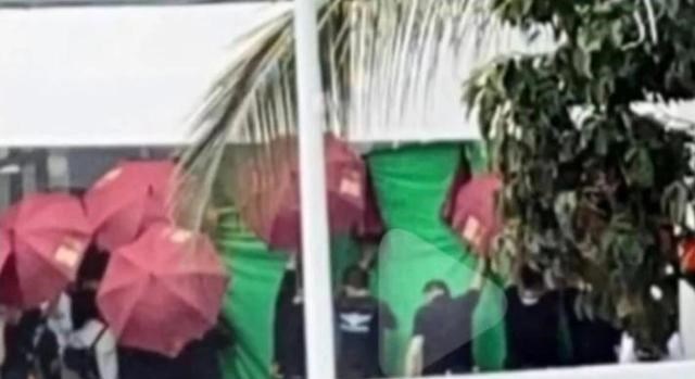 [肖战]肖战《青春环游记2》路透照曝光，全是绿幕是方便后期扣掉他吗？