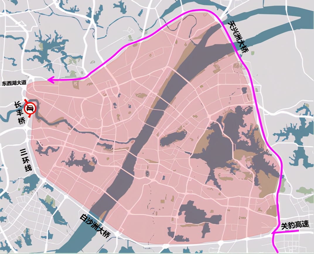武汉交警 关于武汉长丰桥检测项目施工期间交通绕行解读