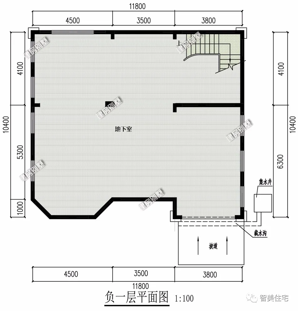|带地下室设计的两栋豪宅，建在老家有面子，全家人都很风光