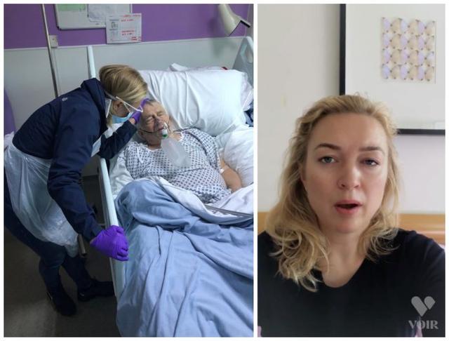 #好莱坞#好莱坞女星曝就医惨况称:“都快死了” 父亲确诊感染过世