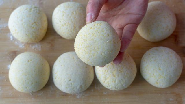 玉米▲玉米面百吃不厌的做法，不放一粒酵母，松软多层，出锅全家都爱吃