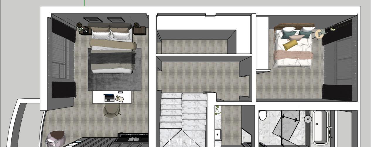|220㎡联排别墅，前后2院子最美不过新中式，土豪拿钱砸不出的高档