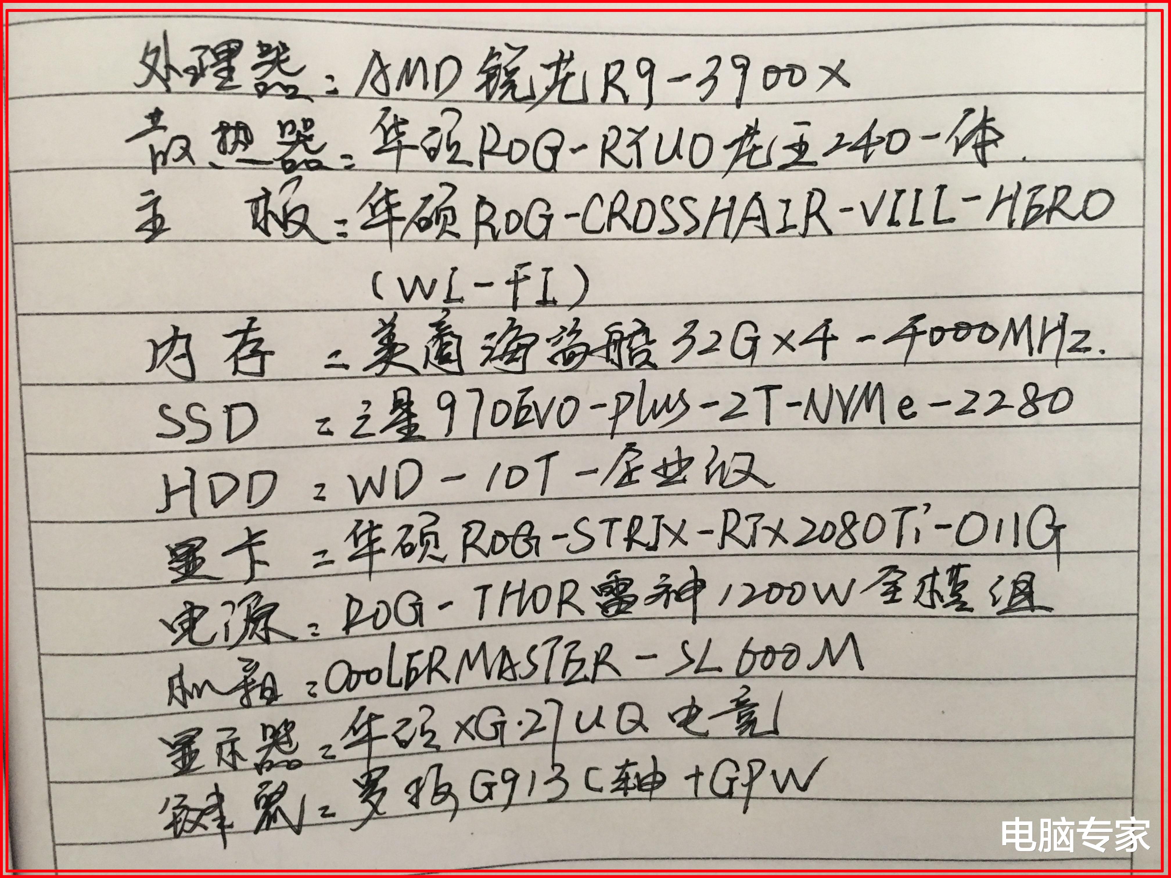 CPU|给资金雄厚的表妹装一台电脑，这电脑女士用是不是“暴力”了点？