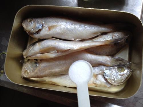 『面食』这鱼在4月里最肥嫩，平时才卖5块钱1斤，现在渔民只留给自己吃